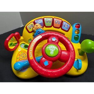 Vtech Turn & Learn Driver Toy With Lights & Sounds